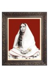Maa Sarada Big Photo Frame - 16x20 Inches for Home & Office Decoration