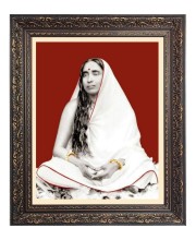 Maa Sarada Big Photo Frame - 16x20 Inches for Home & Office Decoration