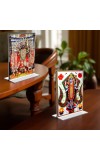Debi Kali & Dakshineswar Kali Acrylic T-Style Photo Stand - 11x13 Inches, Compact and Stylish Spiritual Display, easily change 2 photos (Pack of 1)