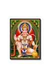 Hanuman Laminated Photo - 5x7 Inches, Divine Blessings for Home & Office and Temple Decoration