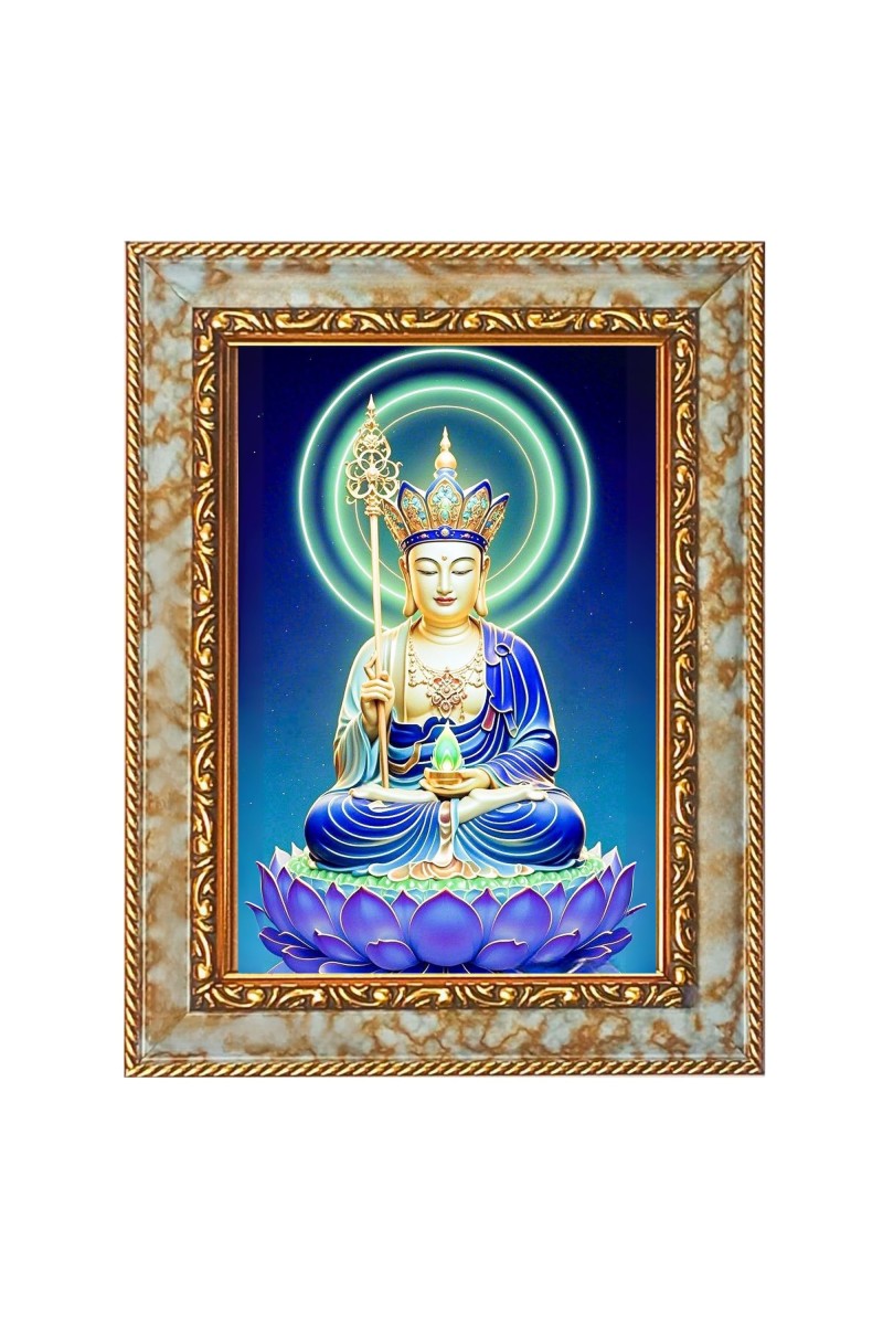 Buddhism Digital Print Photo 10.7x12.7 inches (I6088) - Vibrant Religious Wall Art for Home or Office Decor.