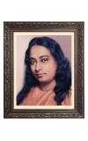 Sri yogadananda Big Photo Frame - 16x20 Inches for Home & Office Decoration