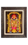 Lord Tirupati Balaji Big Photo Frame - 22x26 Inches for Home & Office Decoration