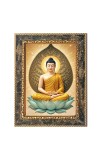 Buddhism Digital Print Photo 10.7x12.7 inches (I6040) - Vibrant Religious Wall Art for Home or Office Decor.