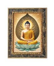 Buddhism Digital Print Photo 10.7x12.7 inches (I6040) - Vibrant Religious Wall Art for Home or Office Decor.