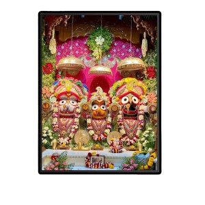 Jagannath Laminated Photo - 5x7 Inches, Divine Blessings for Home & Office and Temple Decoration