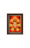 Sri Maa Ashta Lakshmi Digital Print Photo 6.7x8.7 inches - Vibrant Religious Wall Art for Home, Office and Temple Decor.