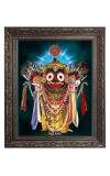 God Jagannath Big Photo Frame - 16x20 Inches for Home & Office Decoration