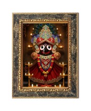 Lord Jagannath Digital Print Photo 8.7x10.7 inches (I5986) - Vibrant Religious Wall Art for Home or Office Decor.