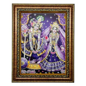 Hi Tech Sales Radha O Krishna Laminated Photo Frame || For table, Study & living room, gifts : Divine Blessings for Your Home || PVC Frame & Face Glass (10 x 12 inch) Hi Tech Sales Radha O Krishna Laminated Photo Frame || For table, Study & living room, gifts : Divine Blessings for Your Home || PVC Frame & Face Glass (10 x 12 inch)