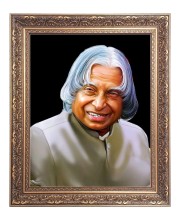 Sr. APJ Abdul Kalam Big Photo Frame - 20x24 Inches for Home & Office Decoration