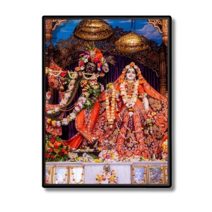 Radha Krishna Laminated Photo - 5x7 Inches, Divine Blessings for Home & Office and Temple Decoration Radha Krishna Laminated Photo - 5x7 Inches, Divine Blessings for Home & Office and Temple Decoration