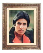 Sri Amitabh Bachchan Big Photo Frame - 16x20 Inches for Home & Office Decoration