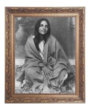 Sri Ma Anandamayi Big Photo Frame - 18x22 Inches for Home & Office Decoration