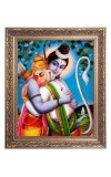 Sri Ram and Sri Hanumanji Big Photo Frame - 16x20 Inches for Home & Office Decoration