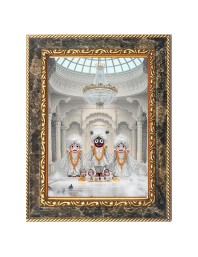 Lord Jagannath Digital Print Photo 6.7x8.7 inches - Vibrant Religious Wall Art for Home or Office Decor.