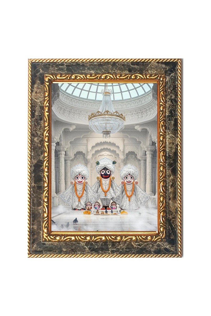 Lord Jagannath Digital Print Photo 6.7x8.7 inches - Vibrant Religious Wall Art for Home or Office Decor.