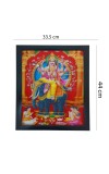 Hitech Biswakarma 3D Laminated Photo Frame - Perfect Décor for Walls, Tables, and Sacred Spaces. Great for Gifts, Puja, and Elevating Living Room Ambiance