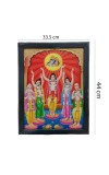 Hitech Sri Chaitanya Mahaprabhu 3D Laminated Religious Photo Frame - Perfect Décor for Walls, Tables, and Sacred Spaces. Ideal for Gifting, Puja, and Elevating Living Room Ambiance