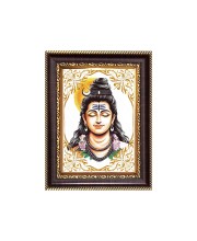 Lord Shiva Digital Print Photo 6.7x8.7 inches - Vibrant Religious Wall Art for Home, Office and Temple Decor.