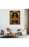 Krishna Laminated Photo - 5x7 Inches, Divine Blessings for Home & Office and Temple Decoration