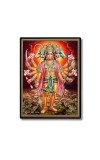 Panchamukhi Hanuman Laminated Photo - 5x7 Inches, Divine Blessings for Home & Office and Temple Decoration