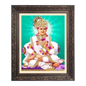 Shree Swaminarayan Big Photo Frame - 20x24 Inches for Home & Office Decoration Shree Swaminarayan Big Photo Frame - 20x24 Inches for Home & Office Decoration