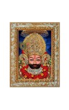 Shree Khatu Shyam Ji Digital Print Photo 6.7x8.7 inches - Vibrant Religious Wall Art for Home or Office Decor.