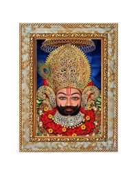 Shree Khatu Shyam Ji Digital Print Photo 10.7x12.7 inches (I6091) - Vibrant Religious Wall Art for Home or Office Decor.