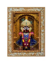 Lord jagannath Digital Print Photo 8.7x10.7 inches (I5997) - Vibrant Religious Wall Art for Home or Office Decor.