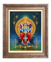 Ma Bhadrakali Big Photo Frame - 22x26 Inches for Home & Office Decoration
