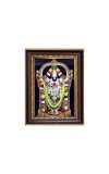 Sri Tirupati Balaji Digital Print Photo 6.7x8.7 inches - Vibrant Religious Wall Art for Home or Office Decor.