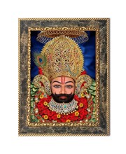 Shree Khatu Shyam Ji Digital Print Photo 6.7x8.7 inches - Vibrant Religious Wall Art for Home or Office Decor.