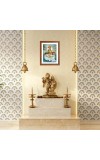 Colored Photo of Goddess Maa Saraswati | Divine Saraswati Wall Art | Ideal for Home and Temple Decoration | Ideal for Puja room
