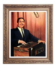 Indian playback singer Mohammed Rafi Big Photo Frame - 16x20 Inches for Home & Office Decoration