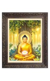 Sri Gautam Buddha Big Photo Frame - 16x20 Inches for Home & Office Decoration