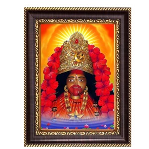 Maa Tara Digital Print Photo 14.7x16.7 inches (I6054) - Vibrant Religious Wall Art for Home or Office Decor.