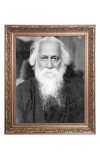 Sri Rabindranath tagore Big Photo Frame - 24x28 Inches for Home & Office Decoration