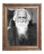 Sri Rabindranath tagore Big Photo Frame - 24x28 Inches for Home & Office Decoration