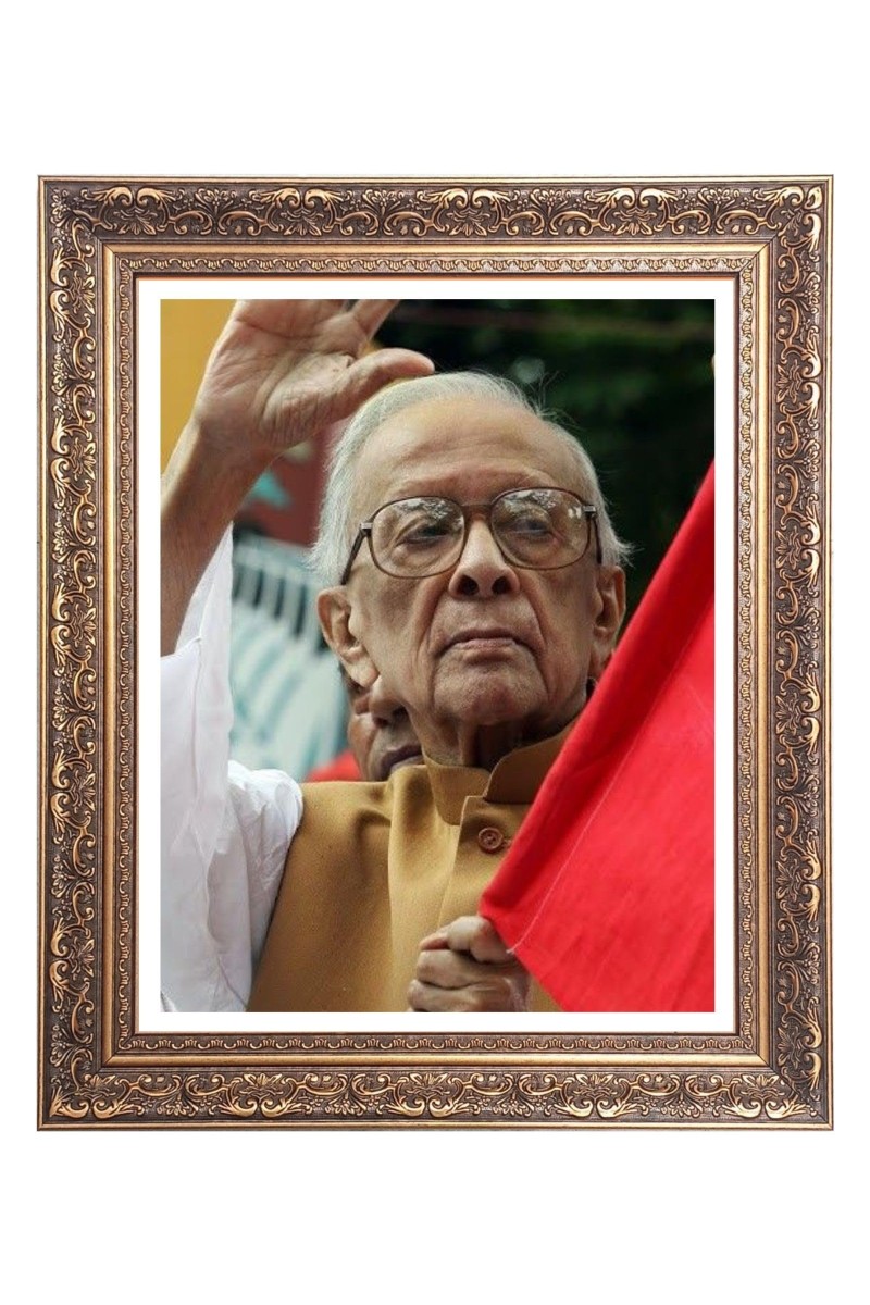 Sri Joyti Basu Big Photo Frame - 24x28 Inches for Home & Office Decoration