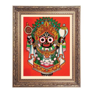 Sri Jagannath Big Photo Frame - 24x28 Inches for Home & Office Decoration Sri Jagannath Big Photo Frame - 24x28 Inches for Home & Office Decoration