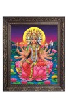 Gayatri Mata Big Photo Frame - 20x24 Inches for Home & Office Decoration