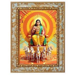 Lord surya Digital Print Photo 8.7x10.7 inches (I6001) - Vibrant Religious Wall Art for Home or Office Decor. Lord surya Digital Print Photo 8.7x10.7 inches (I6001) - Vibrant Religious Wall Art for Home or Office Decor.