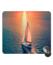 Customized Beatiful Sea View Picture Sublimation Mouse Pad | 8 X 7.5 Inch | Smooth Cloth Surface | Non-Slip Rubber Base | Personalized Mousepad for Laptop & Desktop (F17357)