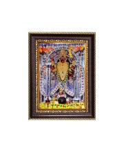 Maa kaai Dakhineswar Kaali Digital Print Photo 6.7x8.7 inches - Vibrant Religious Wall Art for Home or Office Decor.