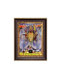 Maa kaai Dakhineswar Kaali Digital Print Photo 6.7x8.7 inches - Vibrant Religious Wall Art for Home or Office Decor.