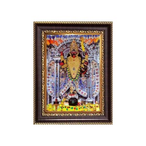 Maa kaai Dakhineswar Kaali Digital Print Photo 6.7x8.7 inches - Vibrant Religious Wall Art for Home or Office Decor.