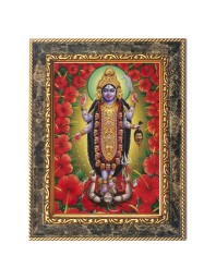 Jai Maa Kali Digital Print Photo 8.7x10.7 inches (I6119) - Vibrant Religious Wall Art for Home or Office Decor.