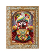 Lord jagannath Digital Print Photo 8.7x10.7 inches (I5994) - Vibrant Religious Wall Art for Home or Office Decor.