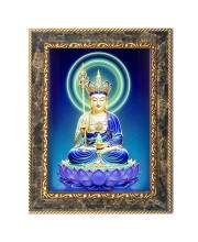 Buddhism Digital Print Photo 10.7x12.7 inches (I6089) - Vibrant Religious Wall Art for Home or Office Decor.